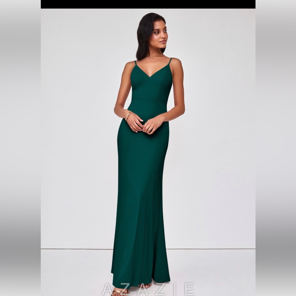 Azazie bridesmaids dress Satara